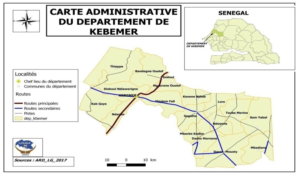 Limite administrative du Sénégal